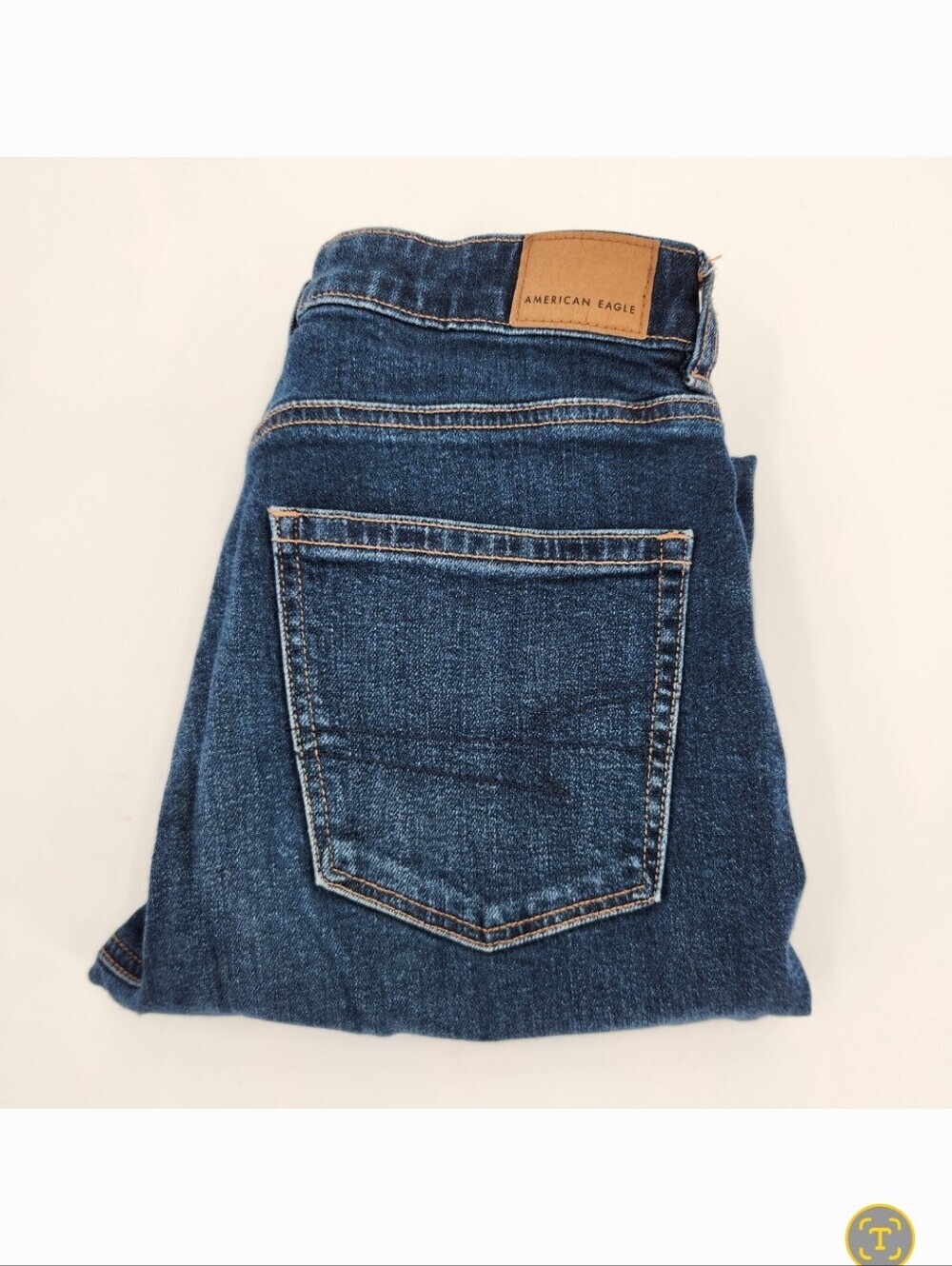 American Eagle Stretch Mom Jean Womens Size 6 Dark Wash Denim